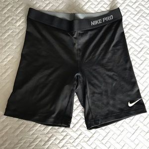 Nike Pro Running Bike Shorts Black